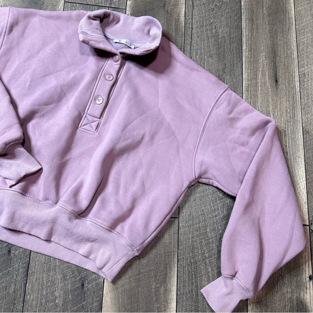 Cupshe Collared Button Pullover
