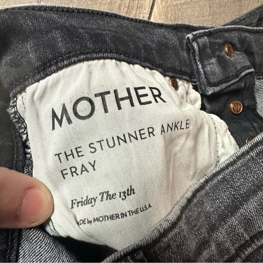 Mother The Stunner Ankle Fray Jeans