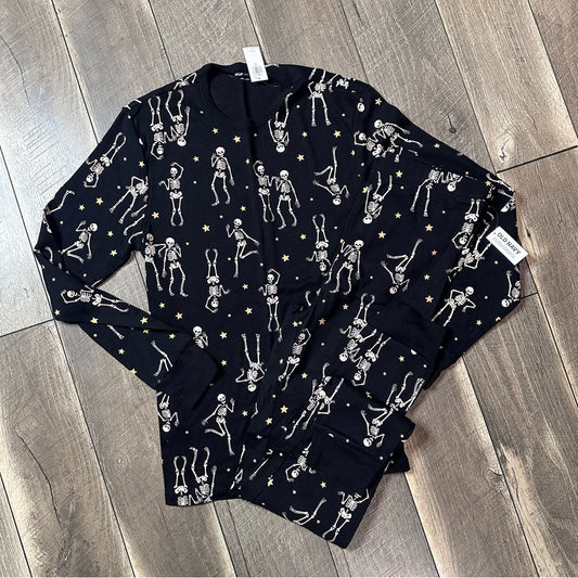 Old Navy Skeleton Pajama Set