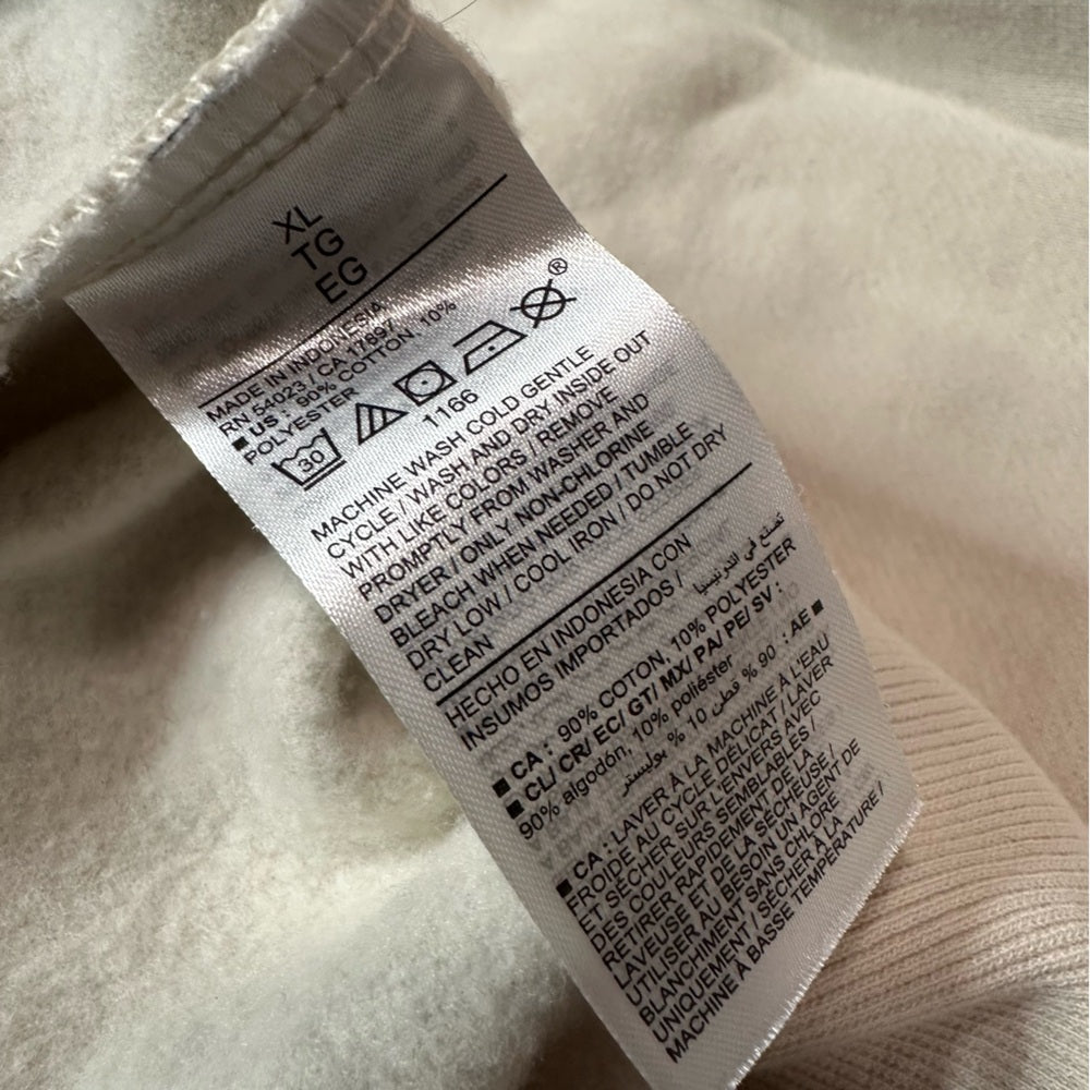 Old Navy Cream Crop Crewneck