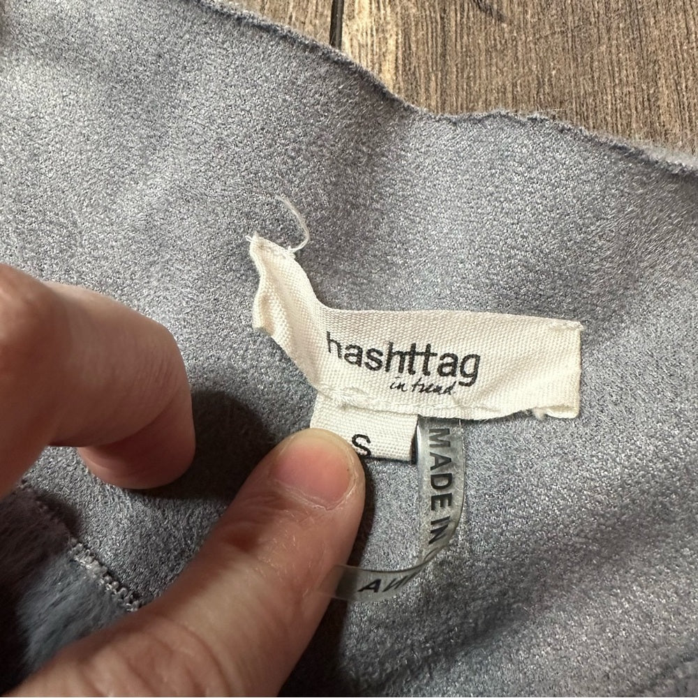 Hashttag Fuzzy Vest