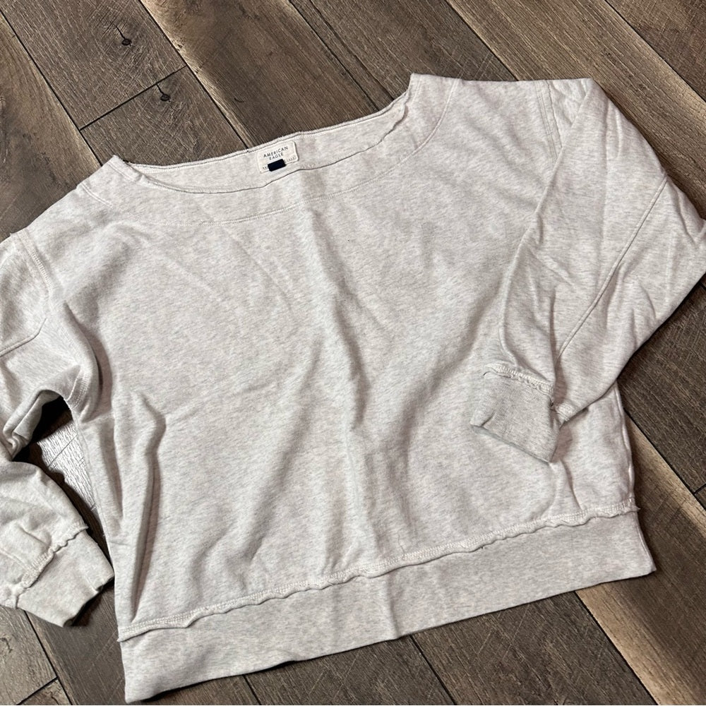 American Eagle Off Shoulder Pullover