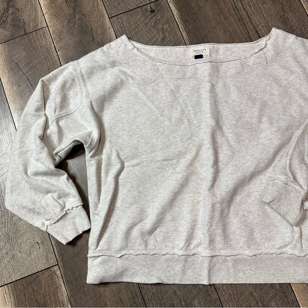 American Eagle Off Shoulder Pullover