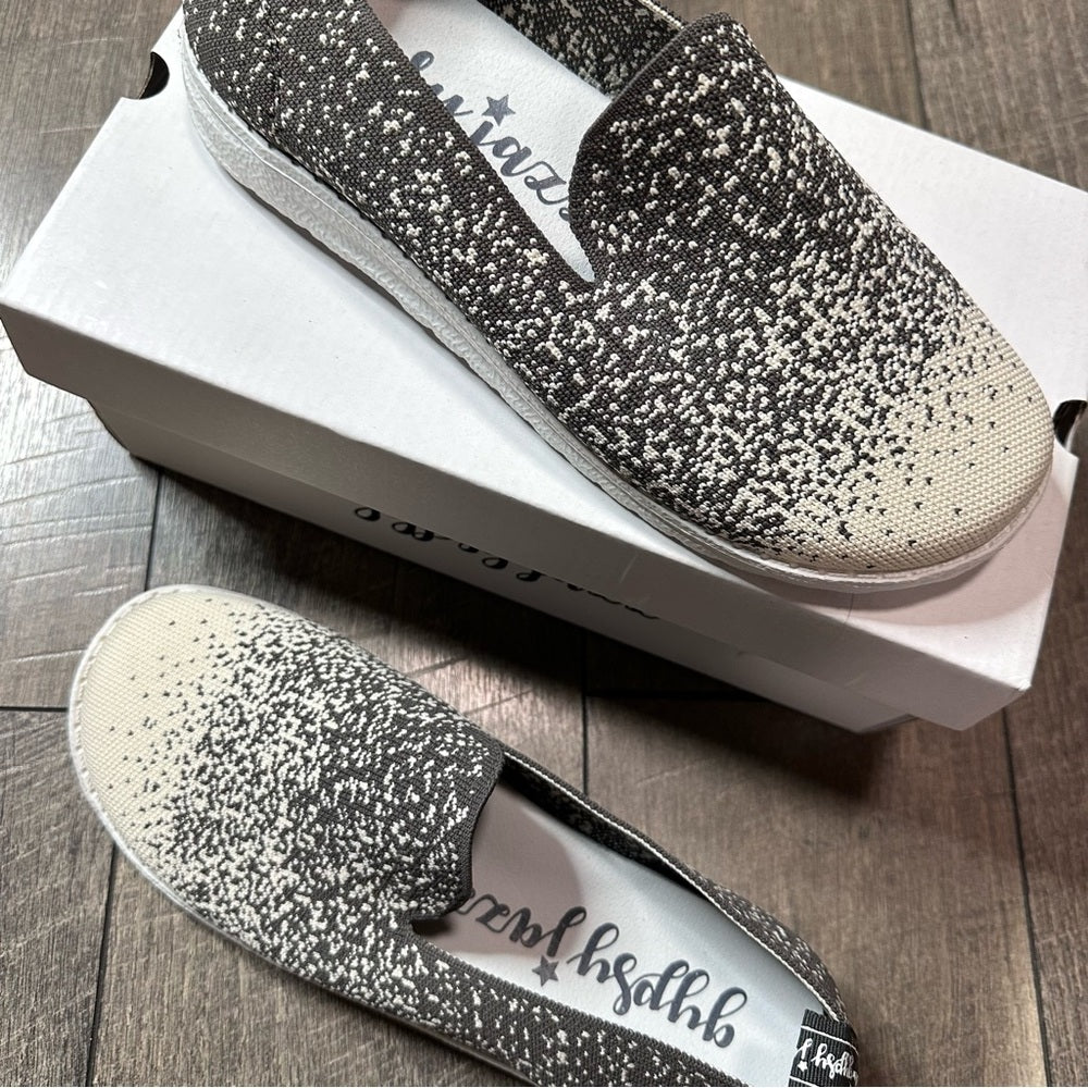 Gypsy Jazz Sporty Grey Slip On Shoes
