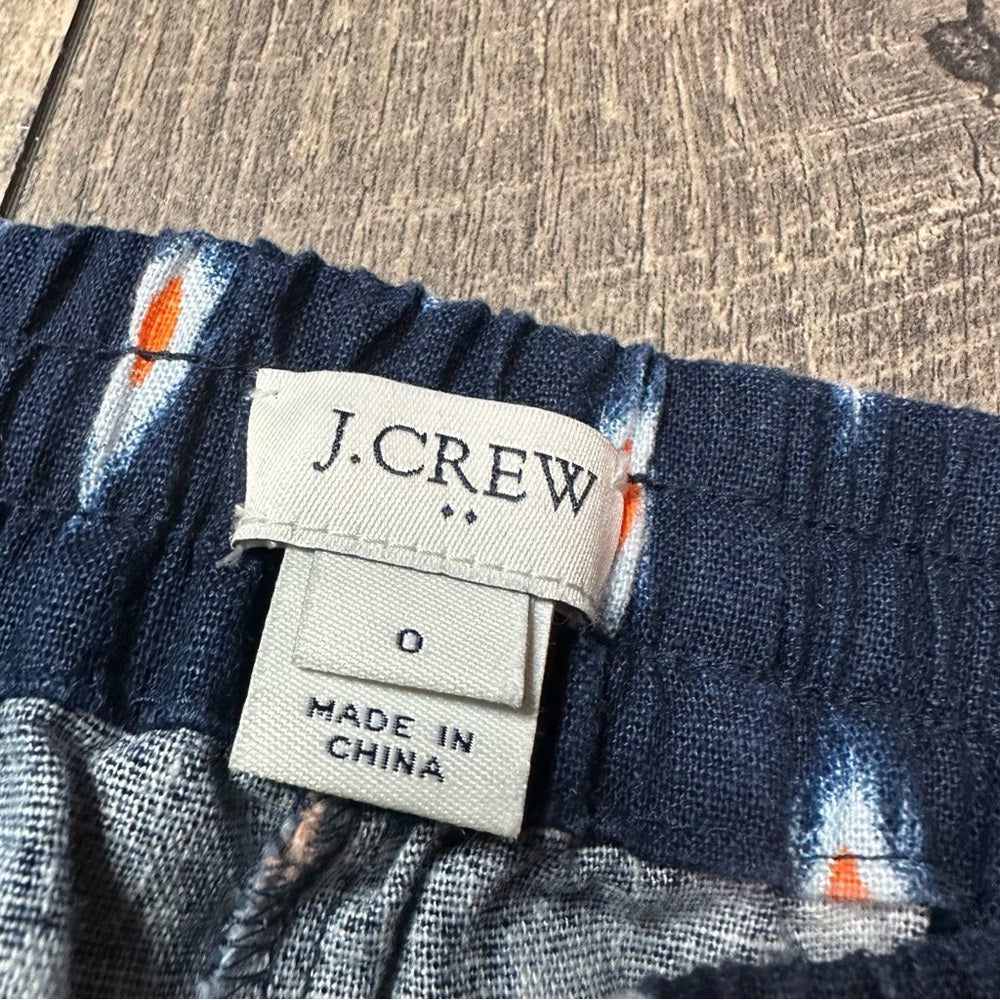 J. Crew Linen Blend Joggers