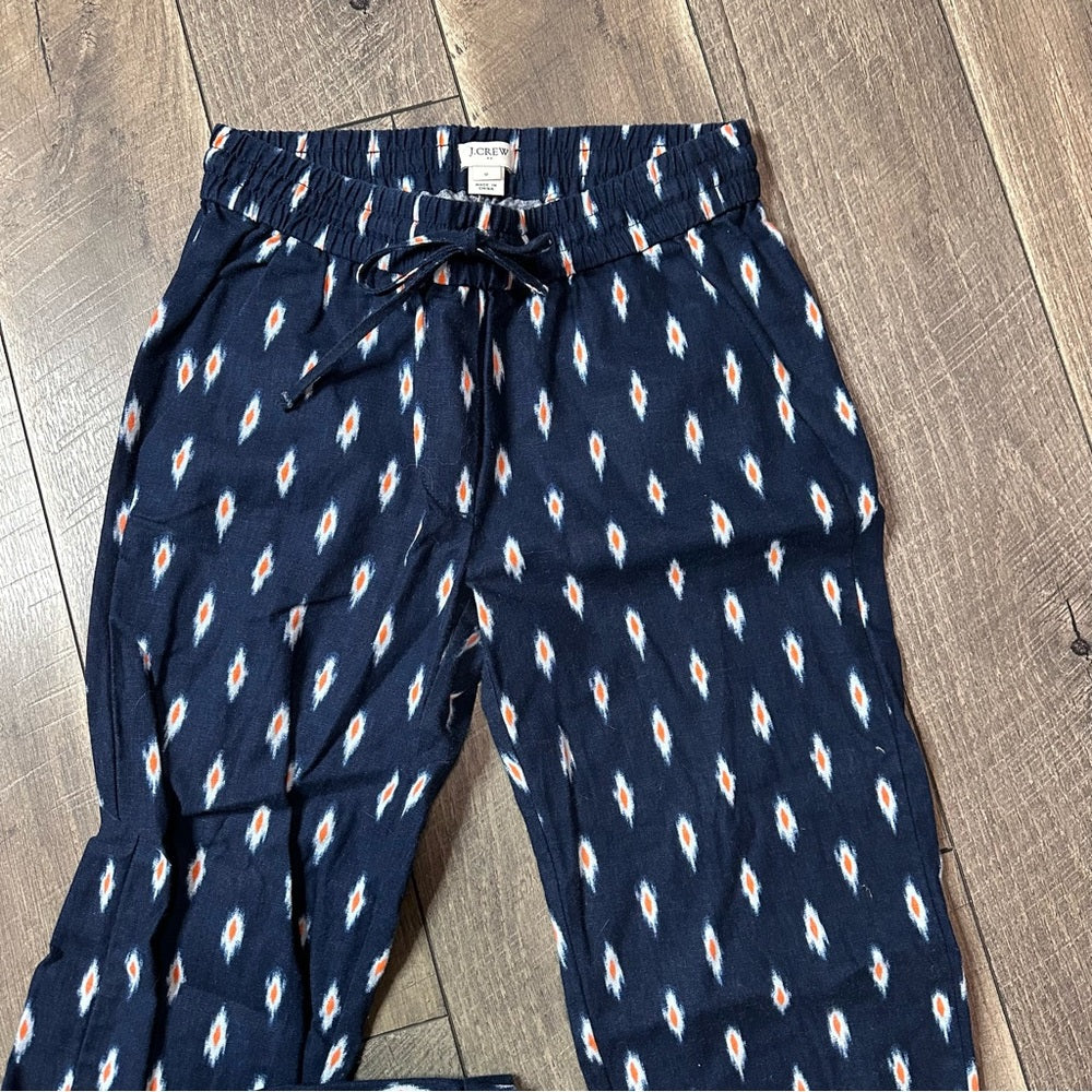 J. Crew Linen Blend Joggers