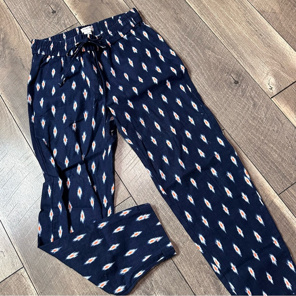 J. Crew Linen Blend Joggers