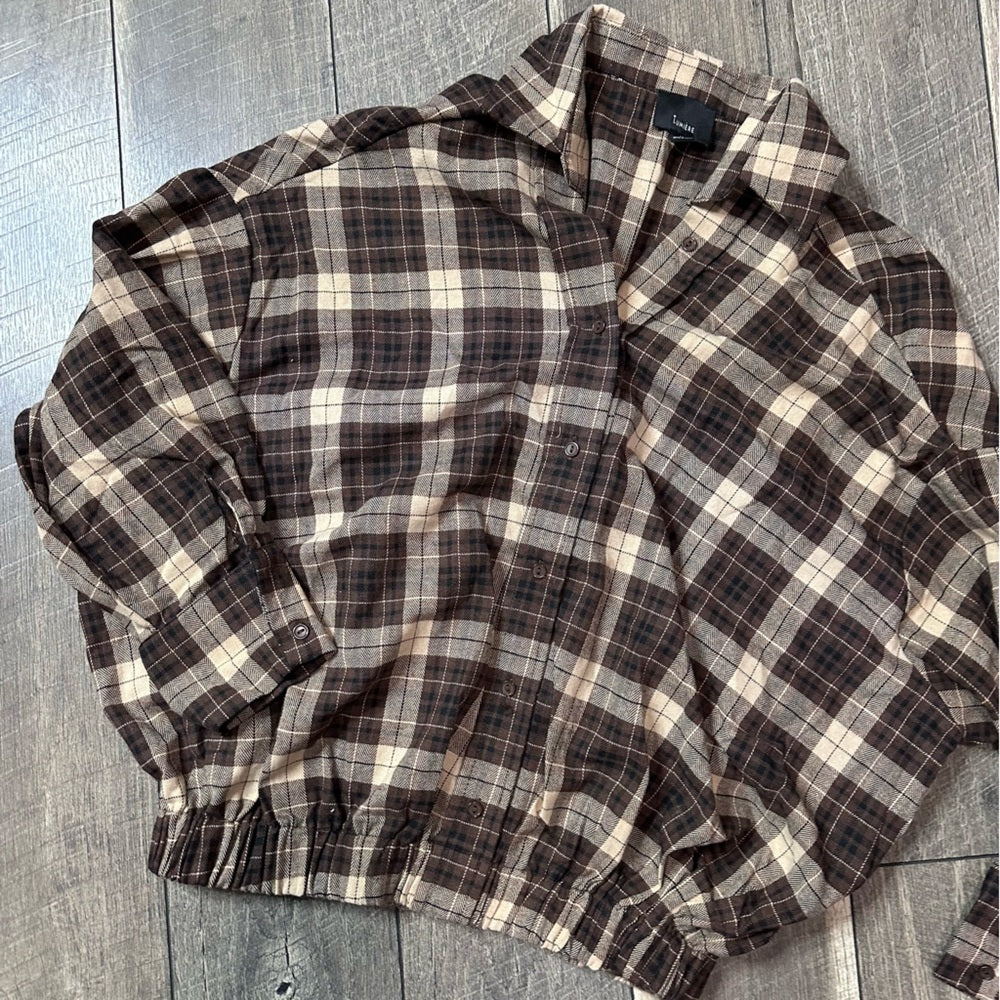 Lumiere Plaid Pullover Long Sleeve