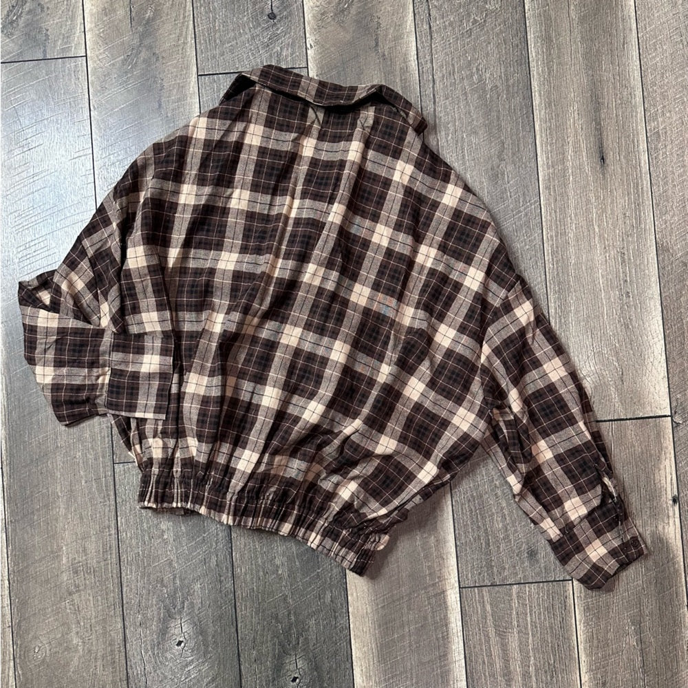 Lumiere Plaid Pullover Long Sleeve