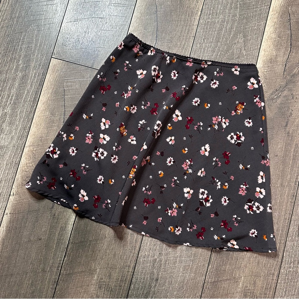 Originality Floral Mini Skirt