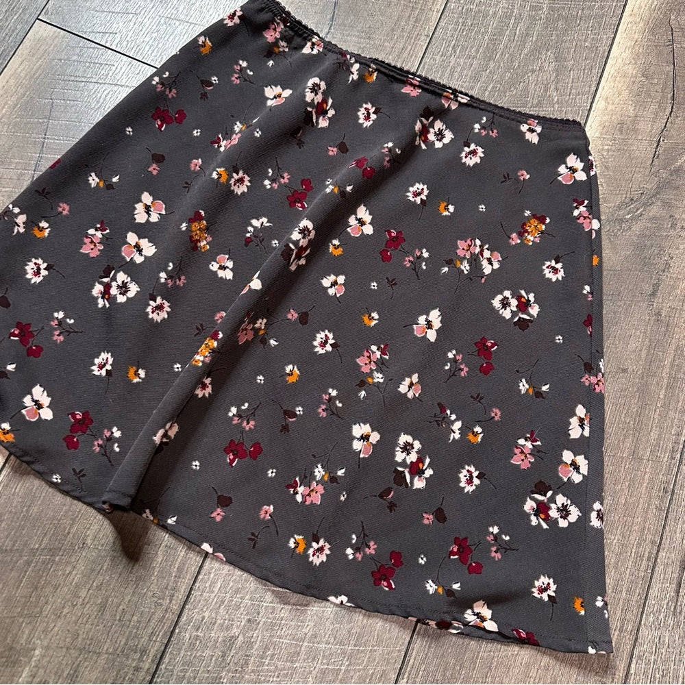 Originality Floral Mini Skirt