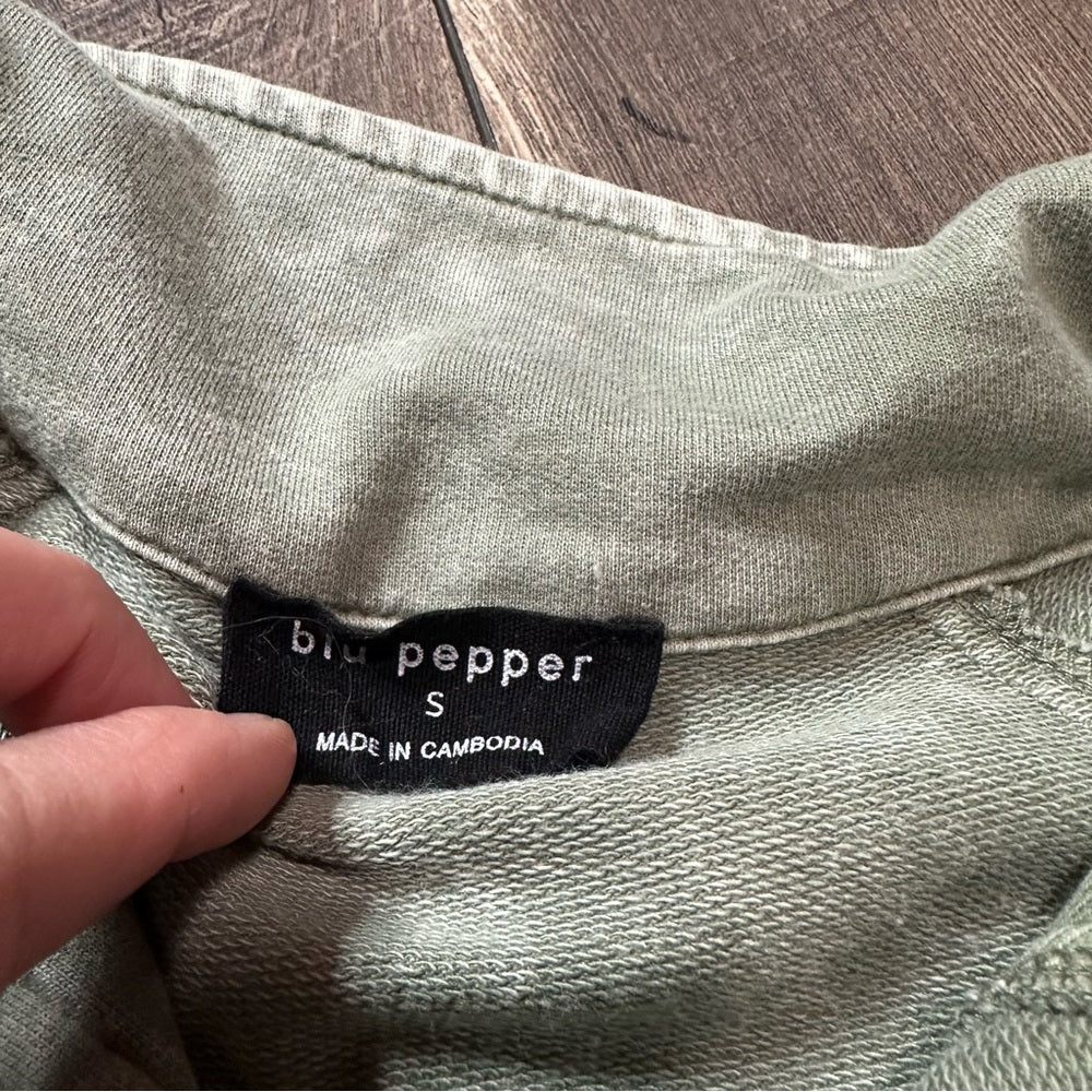 Blu Pepper 1/4 Zip Pullover