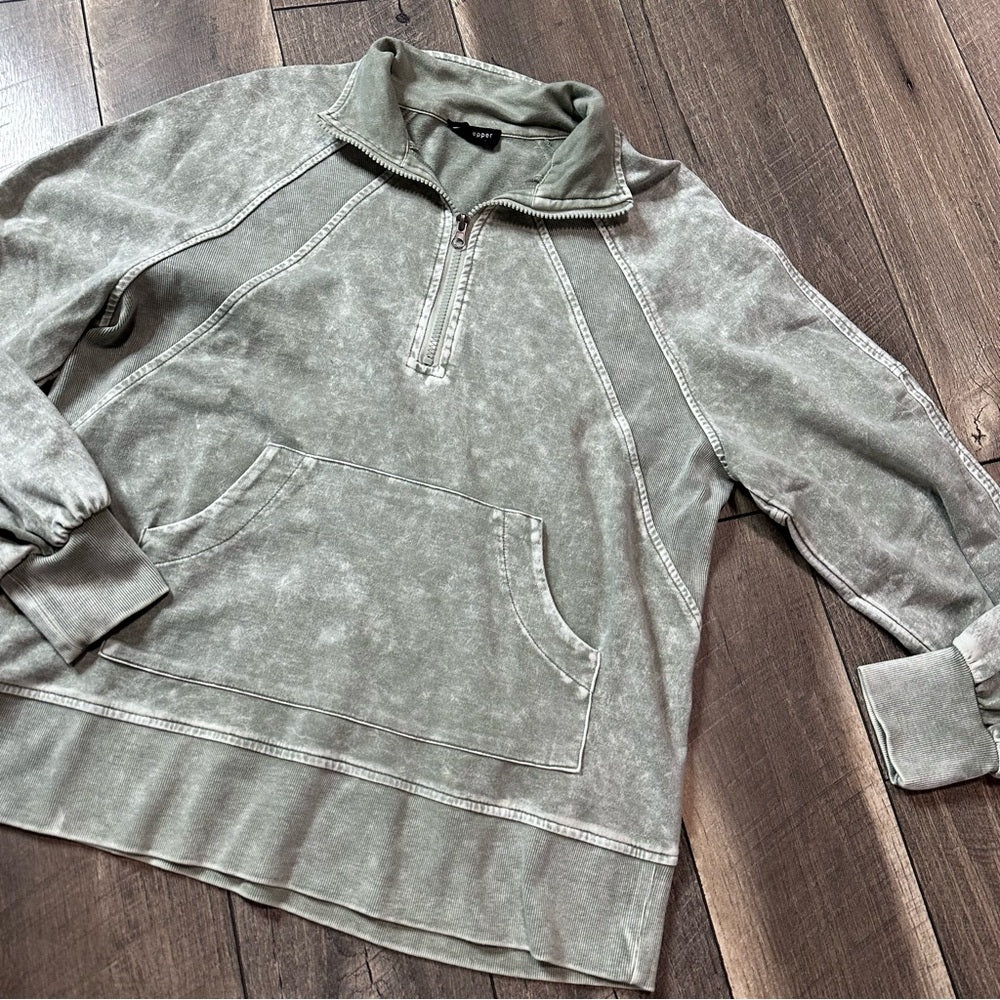Blu Pepper 1/4 Zip Pullover