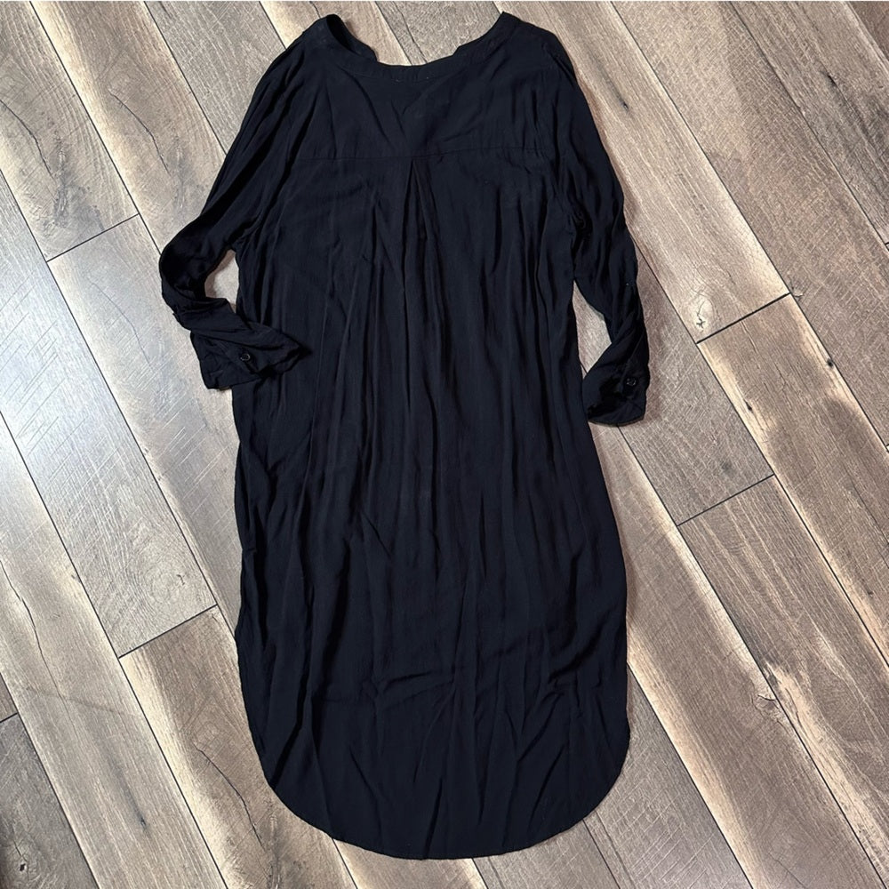 Alex & Lili  Black Midi Dress