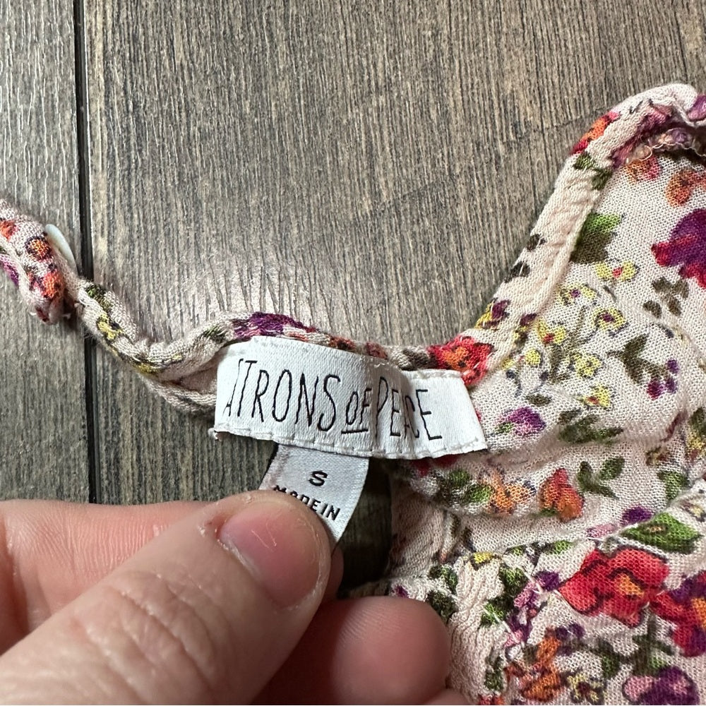 Patrons of Peace Floral Mini Dress