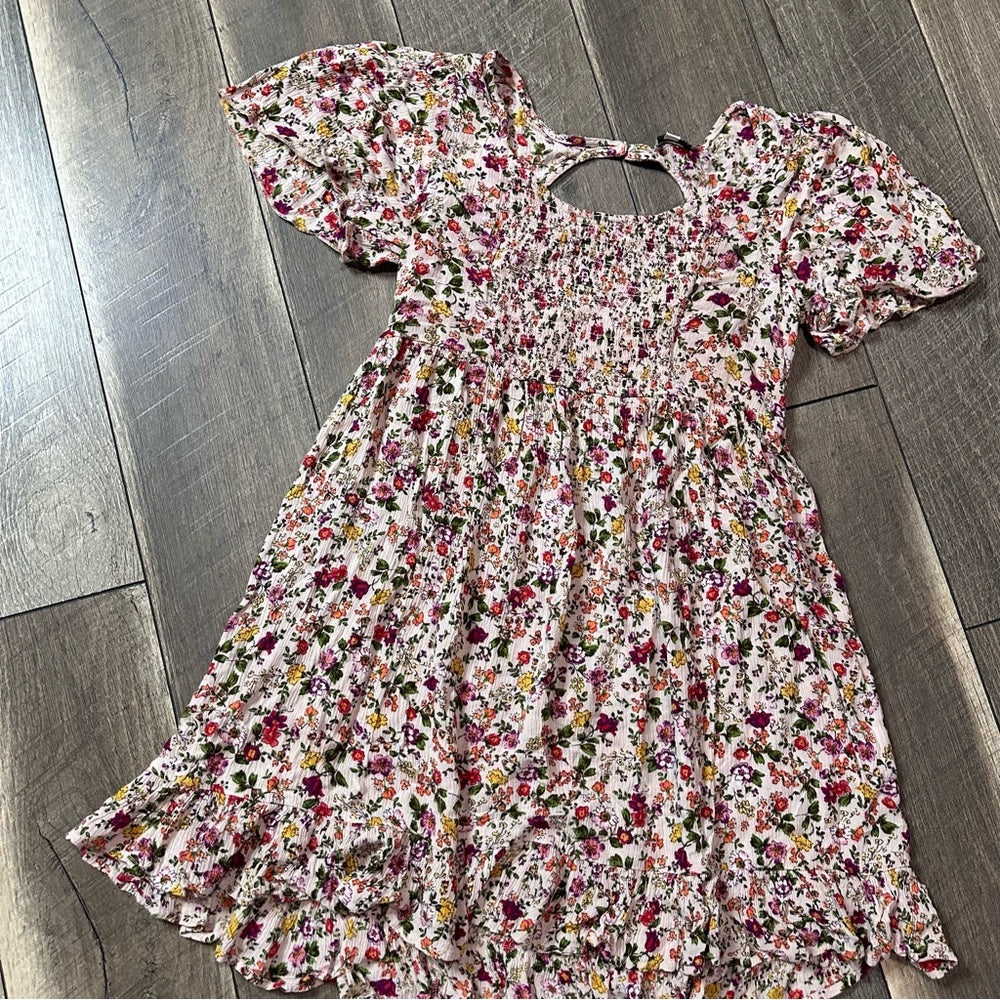 Patrons of Peace Floral Mini Dress