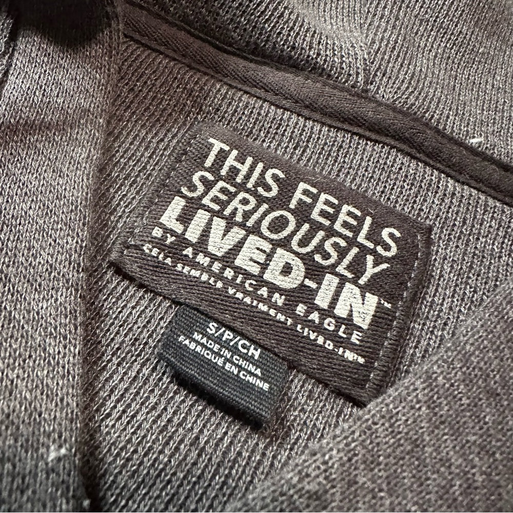 American Eagle Crop Hoodie
