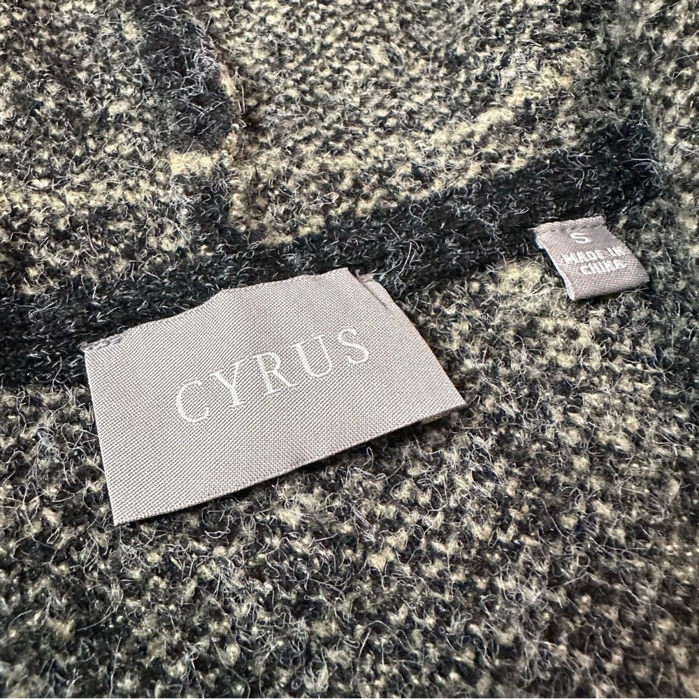 Cyrus Hooded Fuzzy Open Cardigan