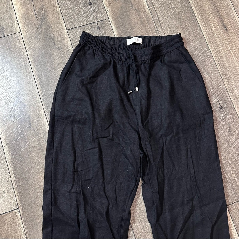 Zara Linen Blend Pants