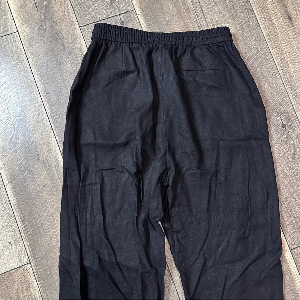 Zara Linen Blend Pants