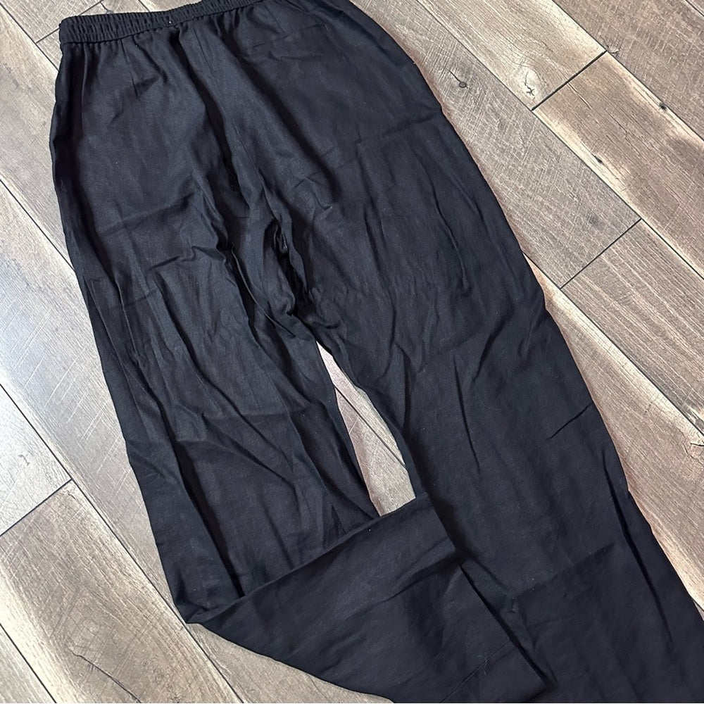 Zara Linen Blend Pants