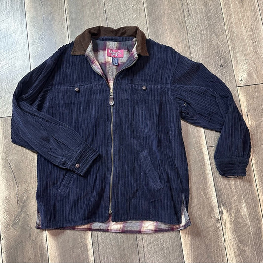 Denim & Co Lined Zip Up Jacket