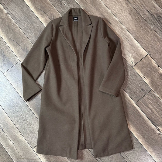 Zara Long Open Blazer