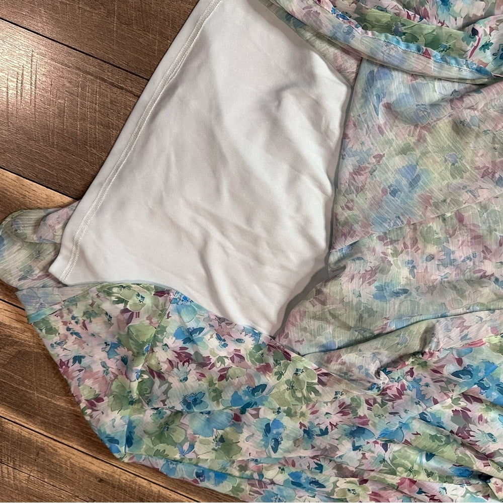 big Hit Single Shoulder Floral Maxi Dress