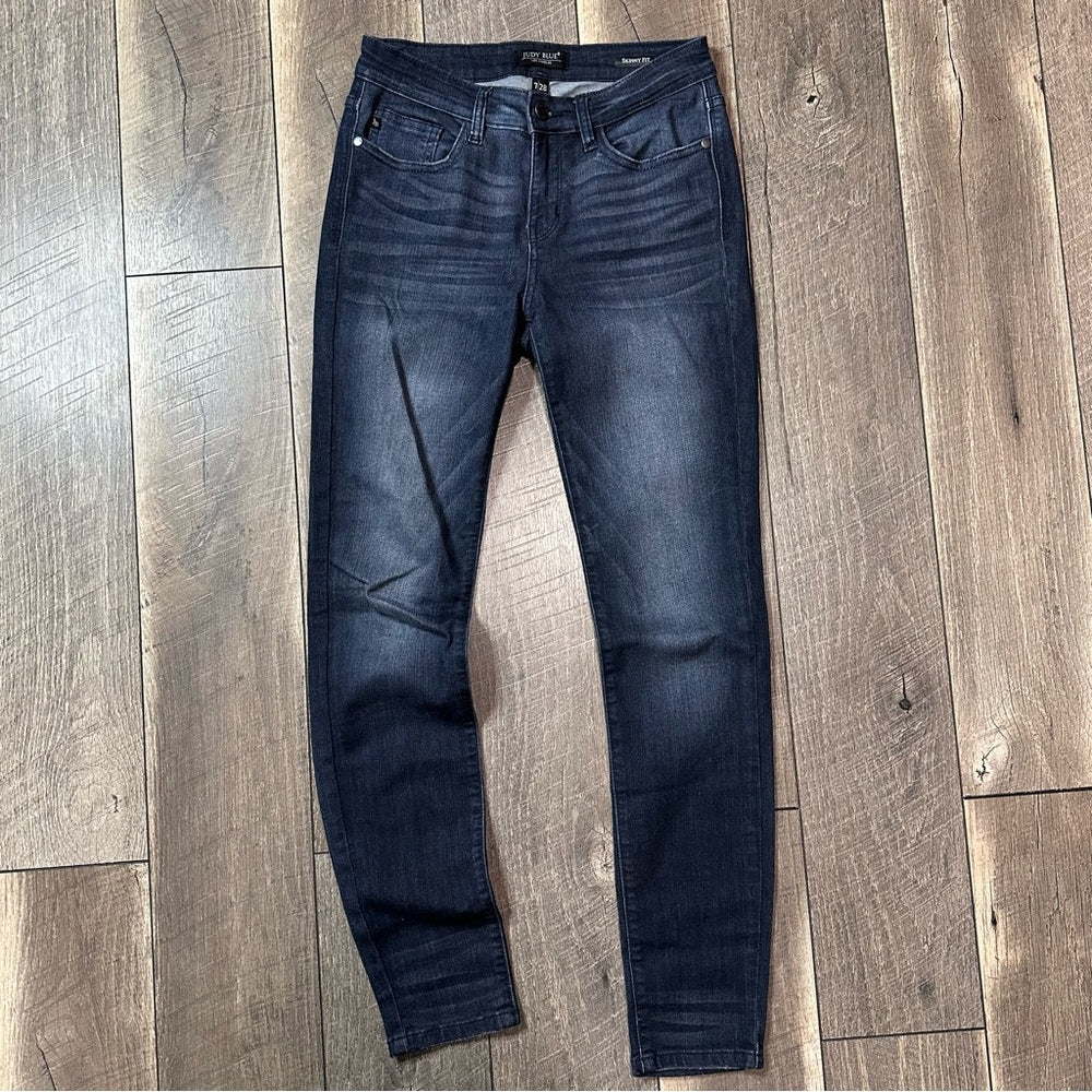 Judy Blue Mid Rise Skinny Fit Jeans