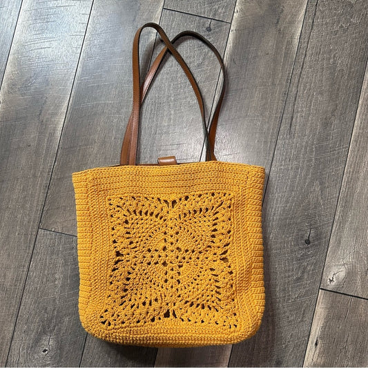 Patricia Nash Naomi Crochet Butterfly Tote Bag