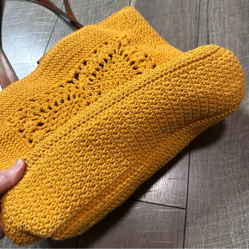 Patricia Nash Naomi Crochet Butterfly Tote Bag