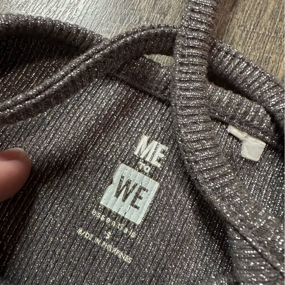 Me to We Glitter Tank Top