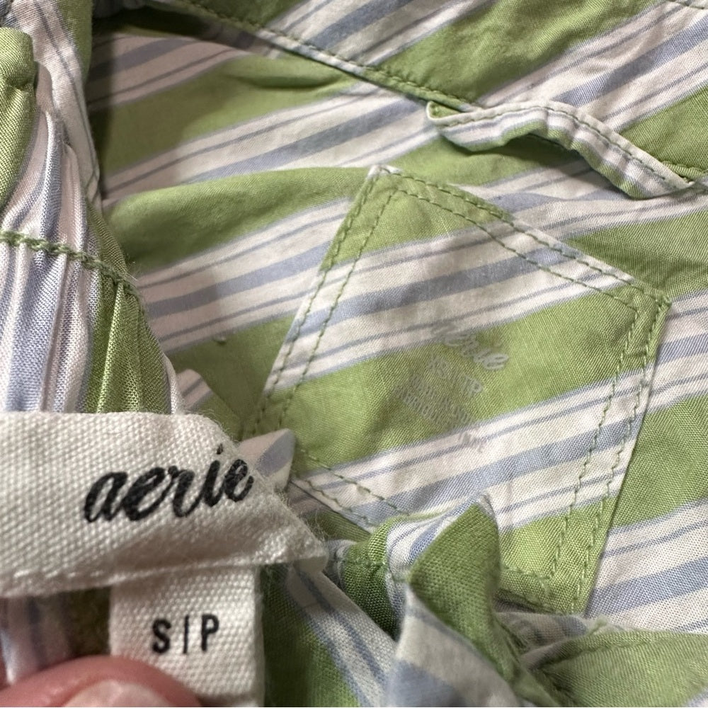 Aerie Striped 2 piece outfit