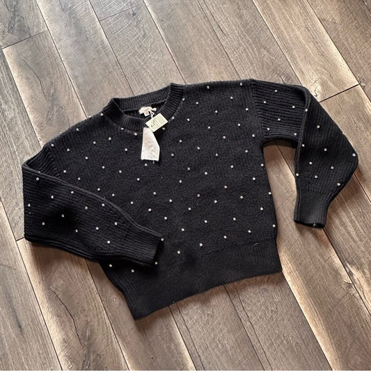 Hem & Thread Studded Sweater