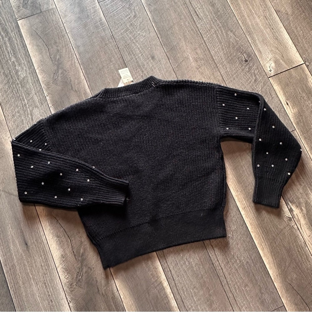 Hem & Thread Studded Sweater