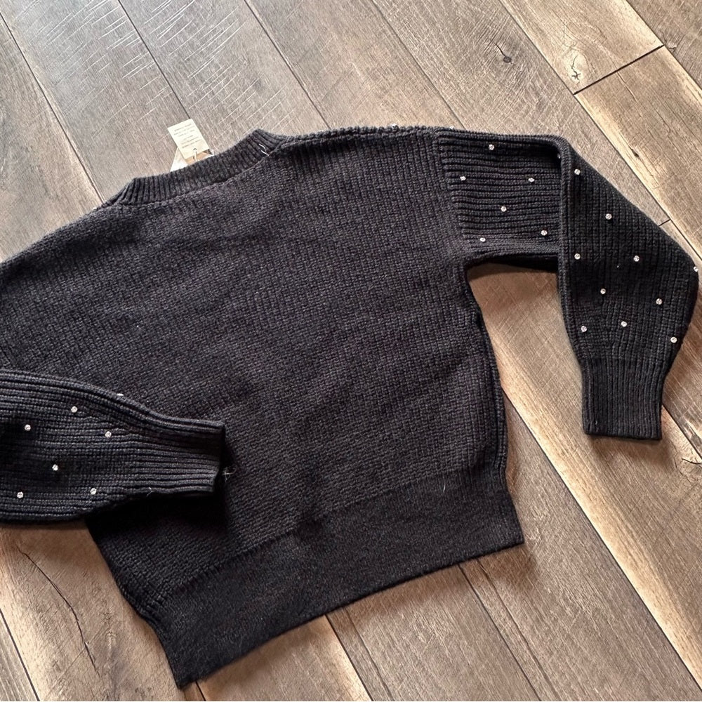 Hem & Thread Studded Sweater