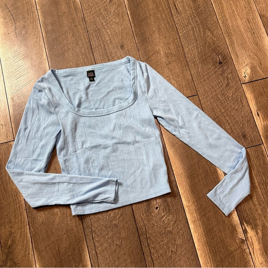 Wild Fable Soft Long Sleeve Crop Top
