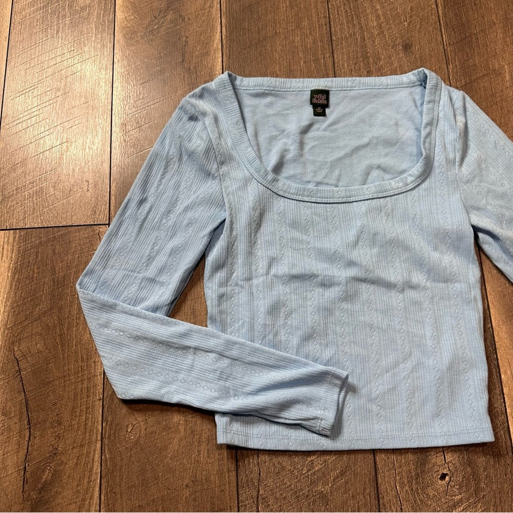 Wild Fable Soft Long Sleeve Crop Top