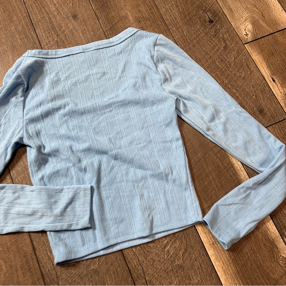 Wild Fable Soft Long Sleeve Crop Top