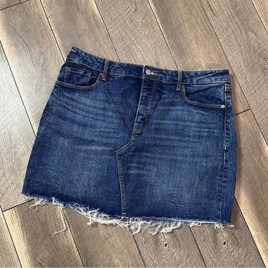 Old Navy Hi Rise Denim Mini Skirt