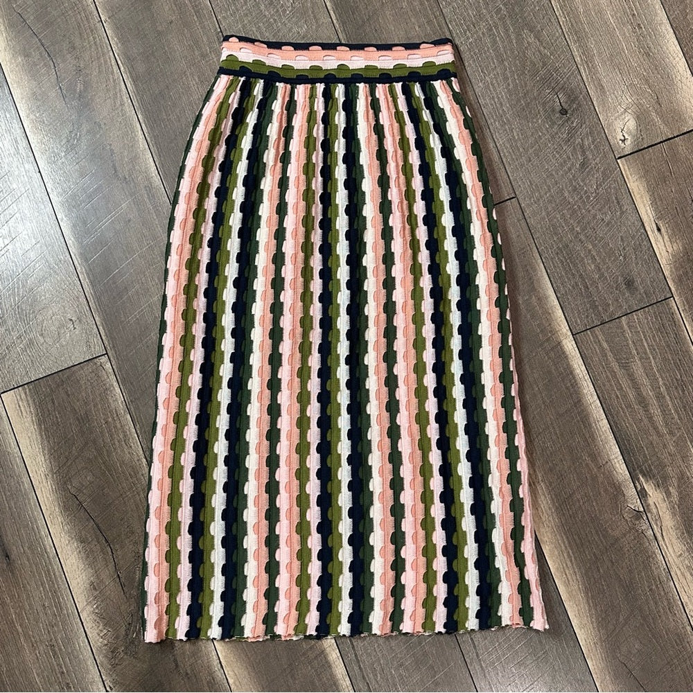 Lush Lined Midi Skirt