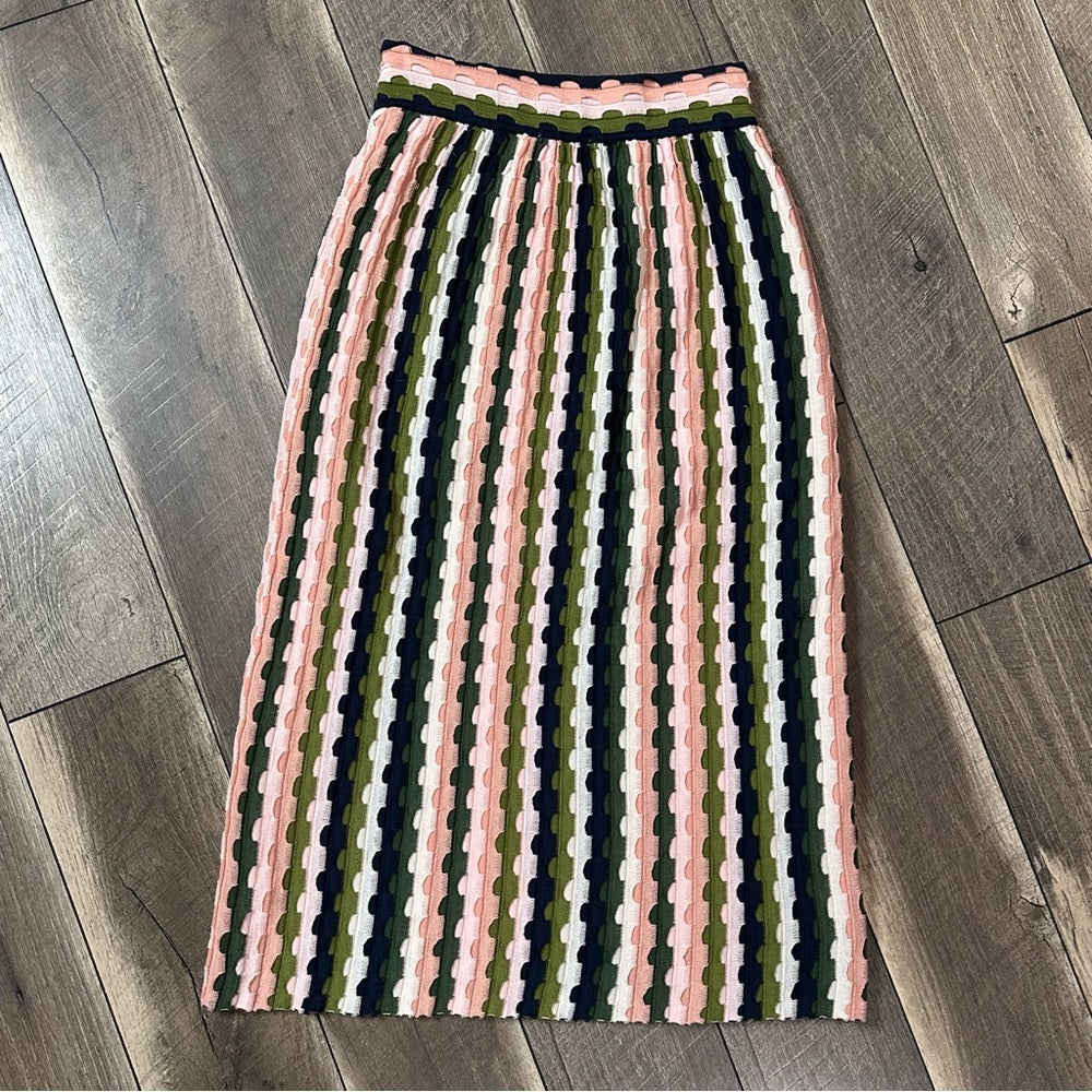 Lush Lined Midi Skirt