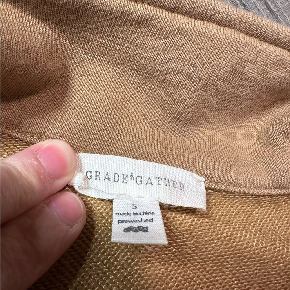 Grade & Gather Collared V Neck Dress