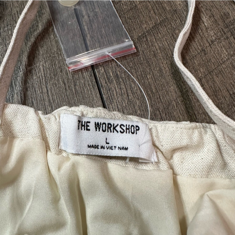 The Workshop Button Front Tank Top