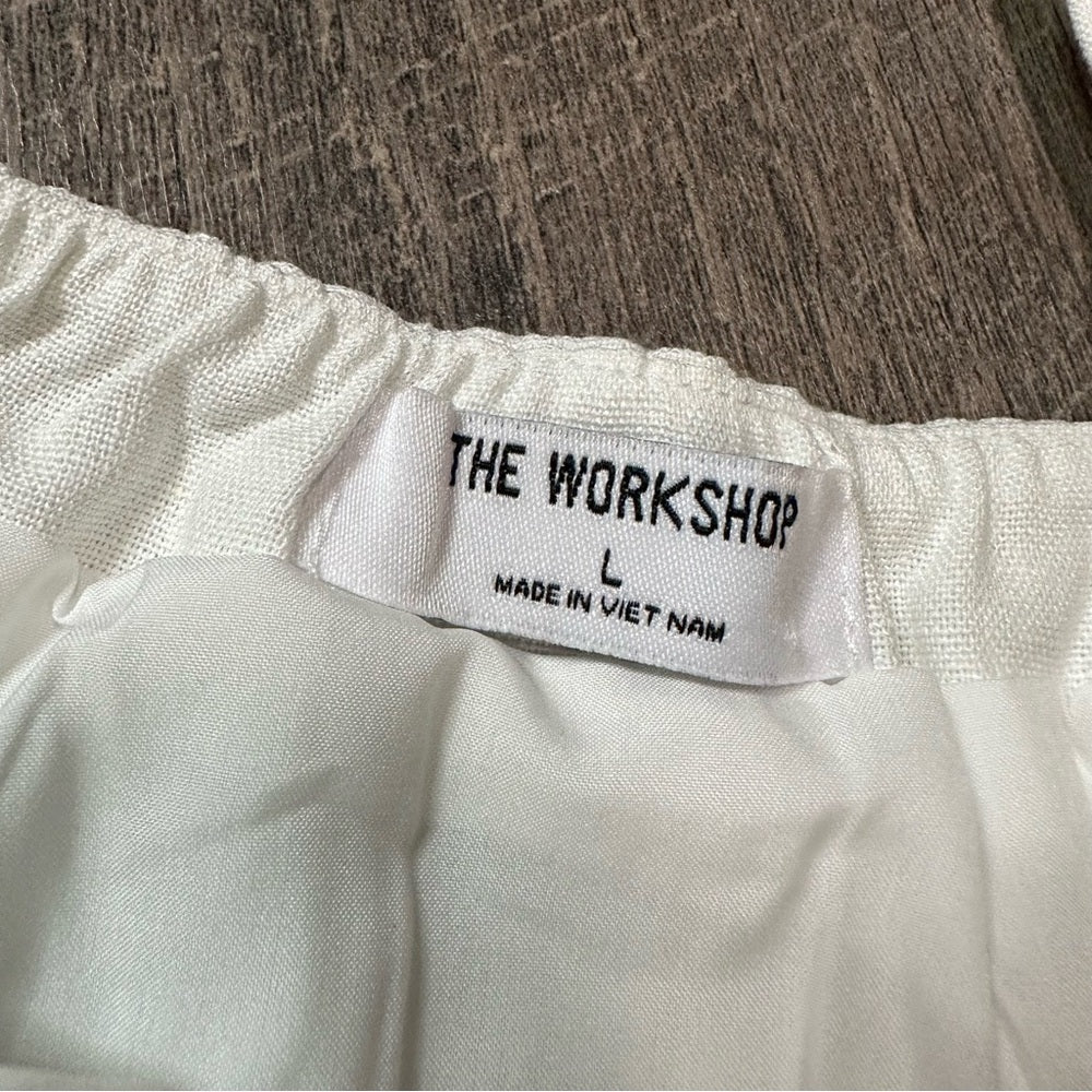 The Workshop Button Front Tank Top