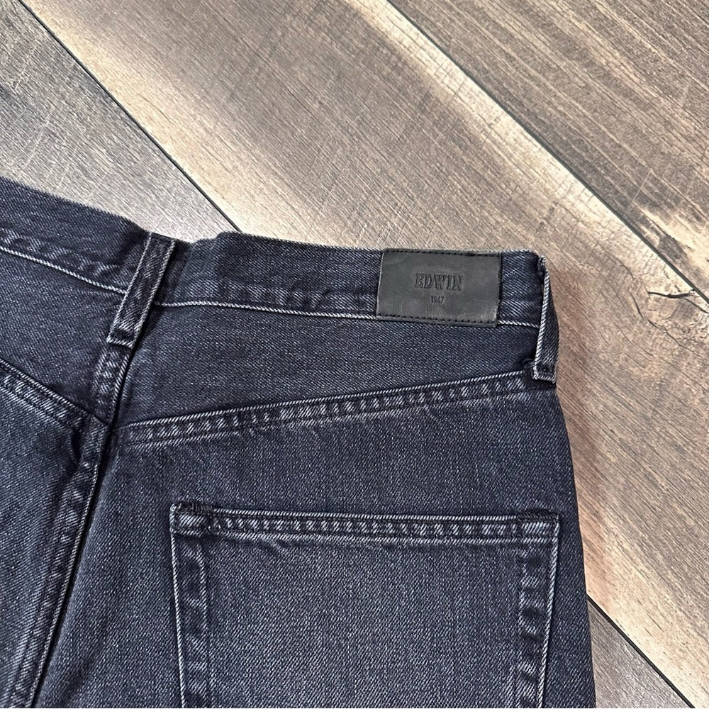 Edwin Cai Cut-Off Denim Shorts