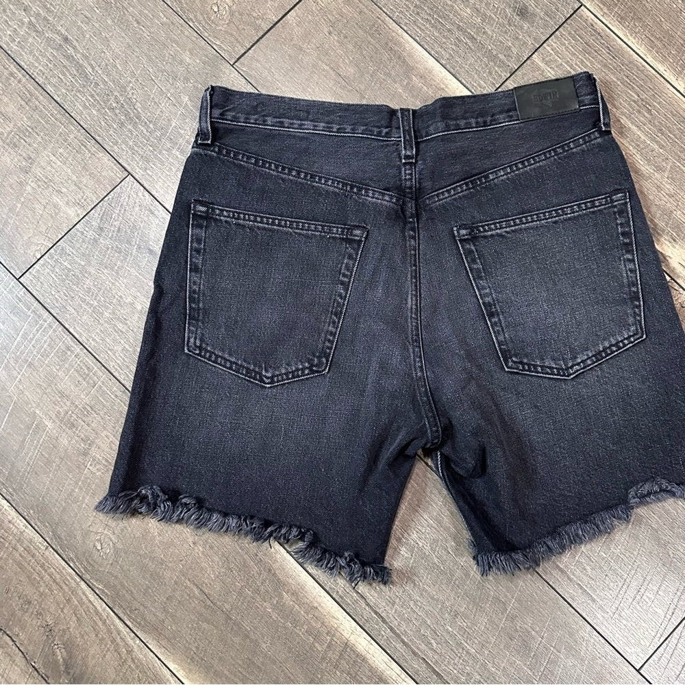 Edwin Cai Cut-Off Denim Shorts