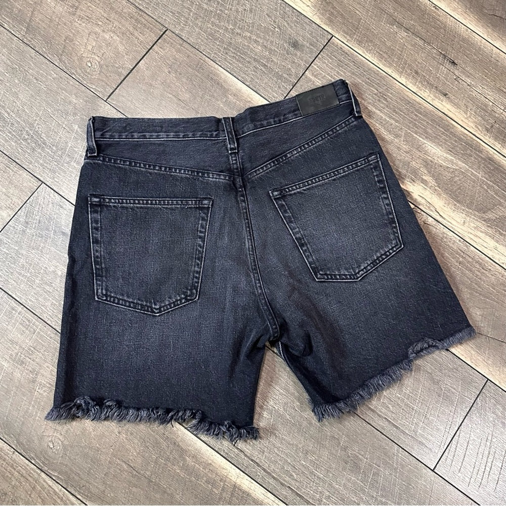 Edwin Cai Cut-Off Denim Shorts