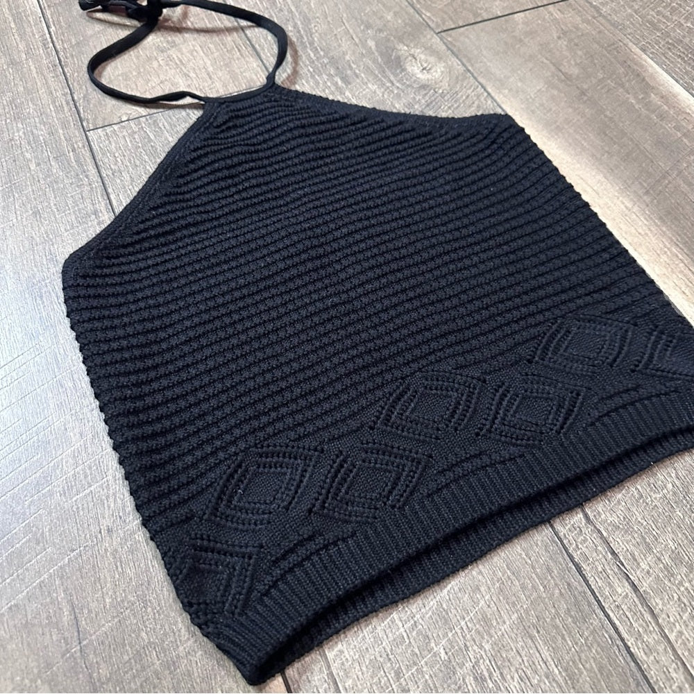 Becool Hi Neck Knit Tank Top