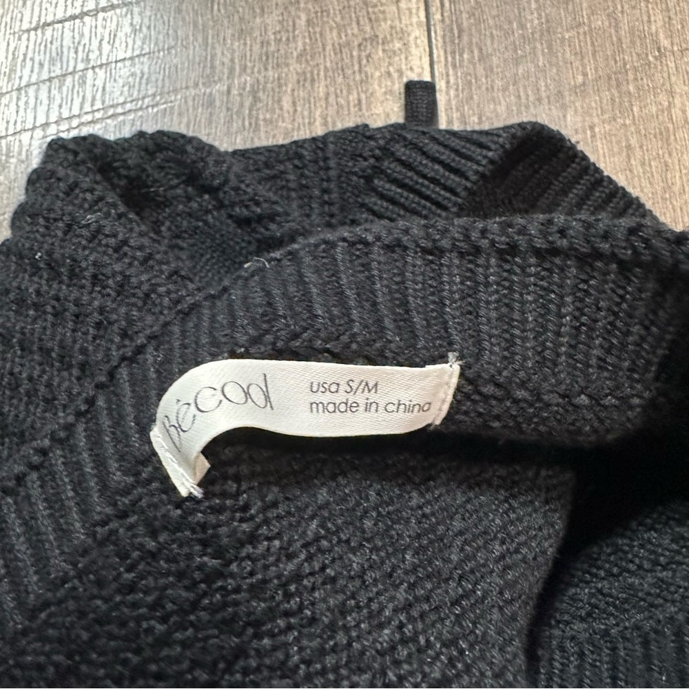 Becool Hi Neck Knit Tank Top